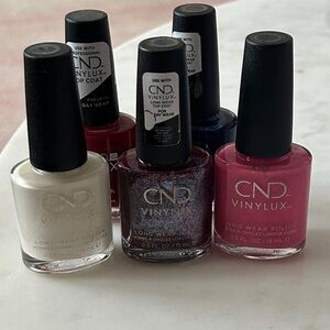 CND VINYLUX Nail Polish Set 0.5 oz